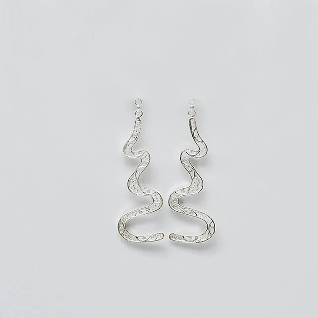 luisa-paix-o-serpente-i-boucles-d-oreilles-argent-dor-6cm-2 image 1