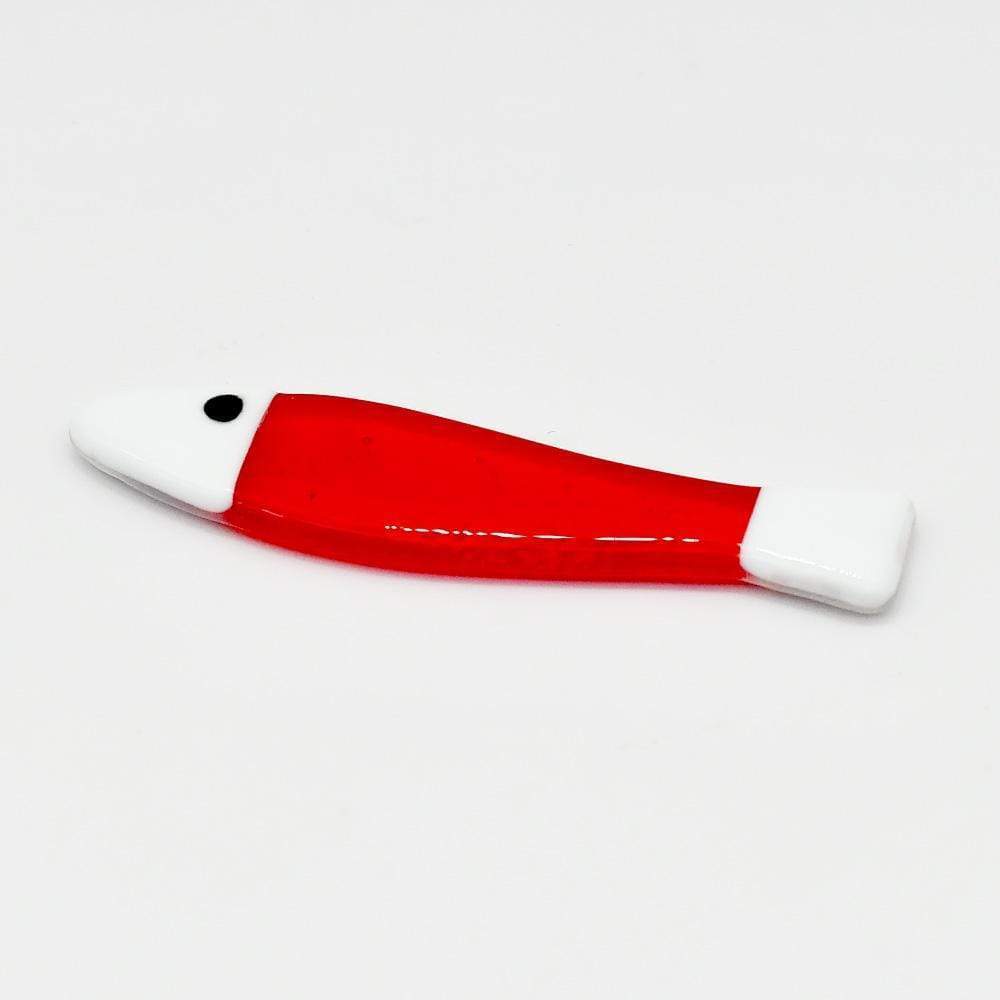 luisa-paix-o-sardine-en-verre-presse-papier-rouge-19-cm image 4