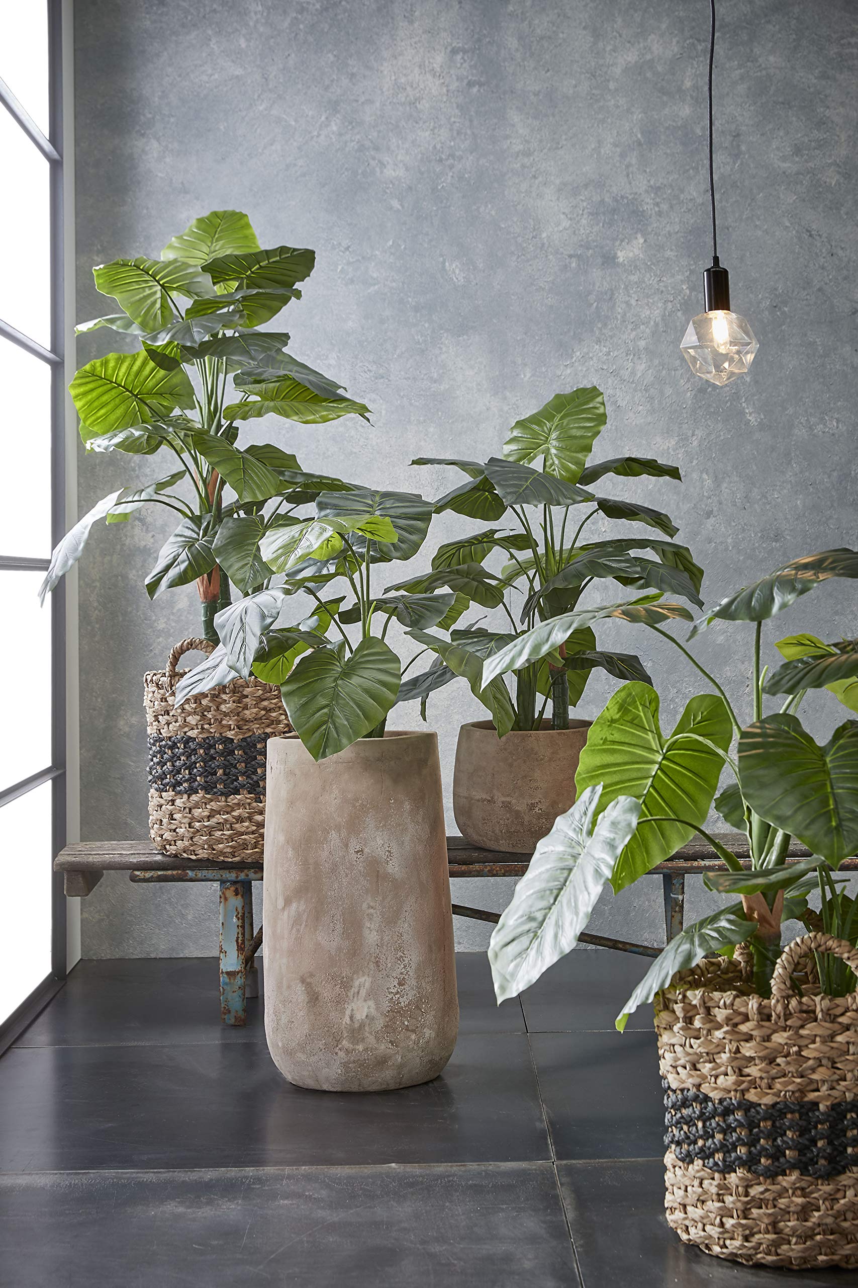 mica-decorations-taro-plante-artificielle-130-cm-vert image 3
