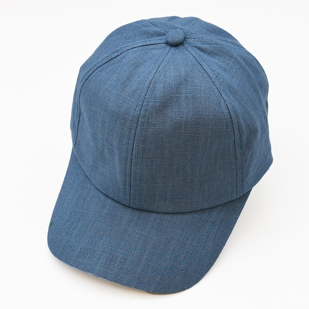 luisa-paix-o-casquette-en-lin-bleu-taille-unique-55-61-ajustable image 4