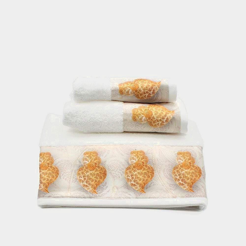 luisa-paix-o-coeur-de-viana-parure-de-bain-coton-dor-3-pi-ces image 1