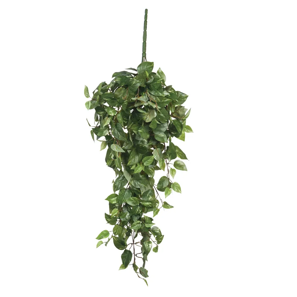 mica-decorations-artificial-plants-scindapsus-suspendu-vert-80-cm image 1