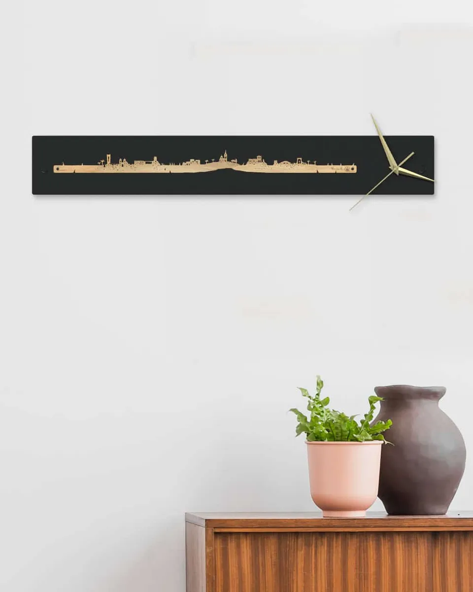 je-suis-art-marseille-horloge-murale-skyline-bois-m-tal image 1