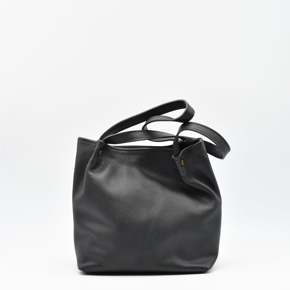 luisa-paix-o-sac-main-en-cuir-noir-25cm image 1