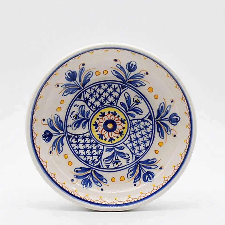 luisa-paix-o-tradicional-assiette-c-ramique-27-cm-peinte-main image 1