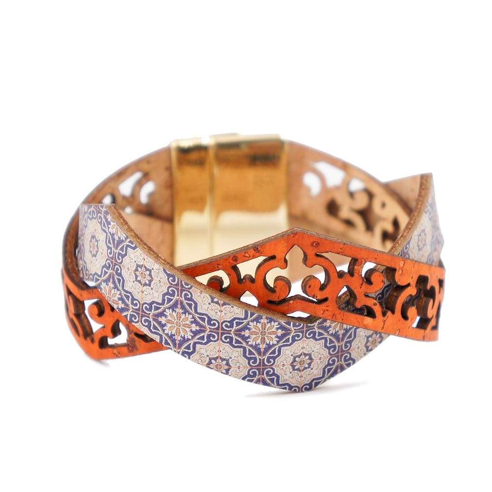 luisa-paix-o-bijoux-du-portugal-bracelet-li-ge-azulejos-18-cm-bleu image 4