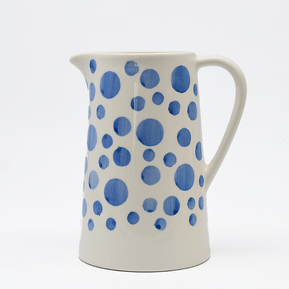 luisa-paix-o-carafe-pois-c-ramique-bleue-18cm image 1