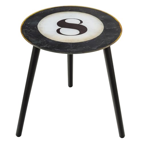 baroni-home-tavoli-table-appoint-verre-ronde-billard-42x42x40-cm image 7