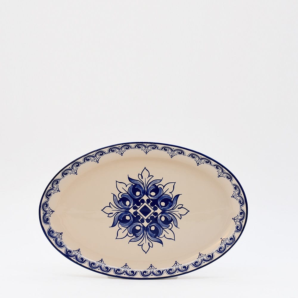 luisa-paix-o-plat-ovale-c-ramique-bras-o-bleu-26cm image 1