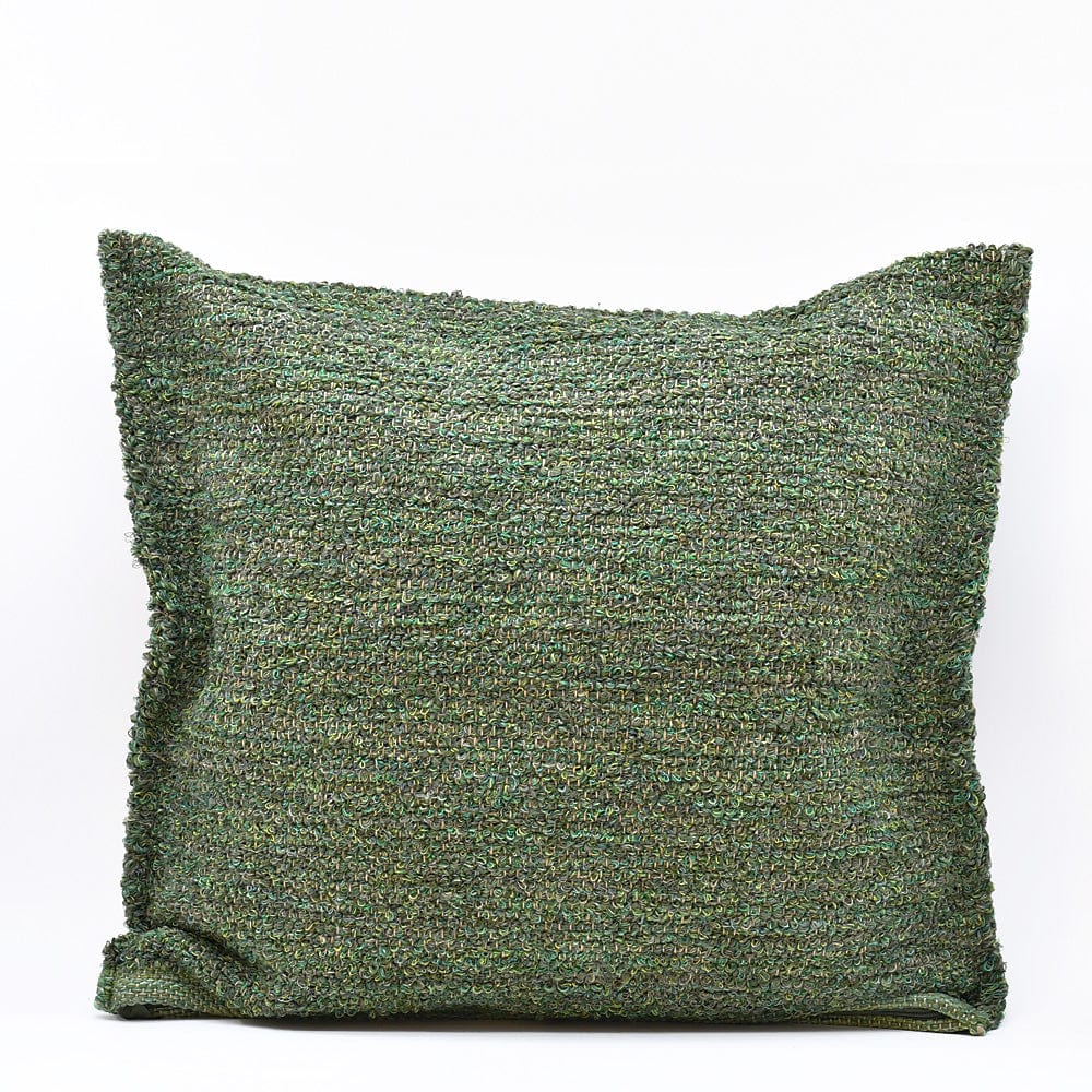 luisa-paix-o-housse-de-coussin-60x60-vert-moyen-artisanale image 1