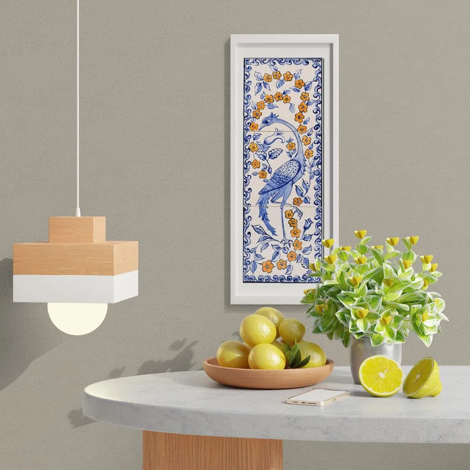 luisa-paix-o-azulejos-panneau-45x15cm-3-carreaux-18e image 1