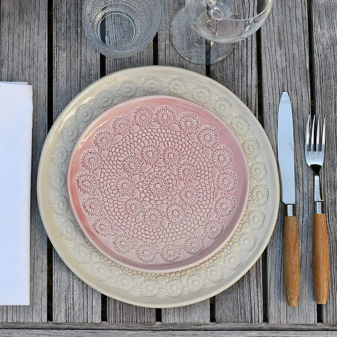 luisa-paix-o-flores-assiette-c-ramique-rose-20cm image 6