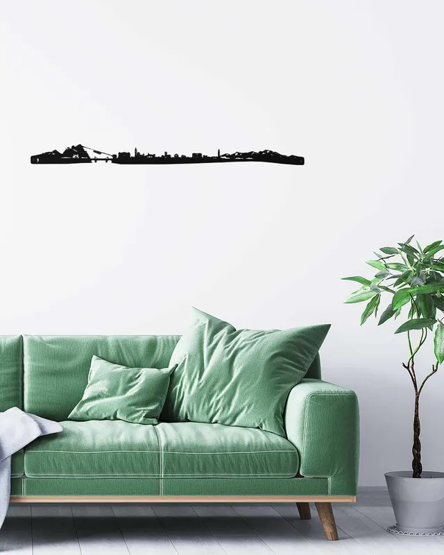 je-suis-art-skylines-france-grenoble-silhouette-d-coration-murale-m-tal image 1