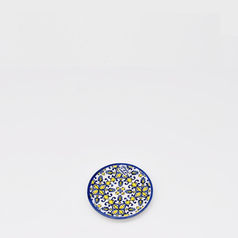 luisa-paix-o-tradicional-magnet-c-ramique-jaune-6-cm image 1