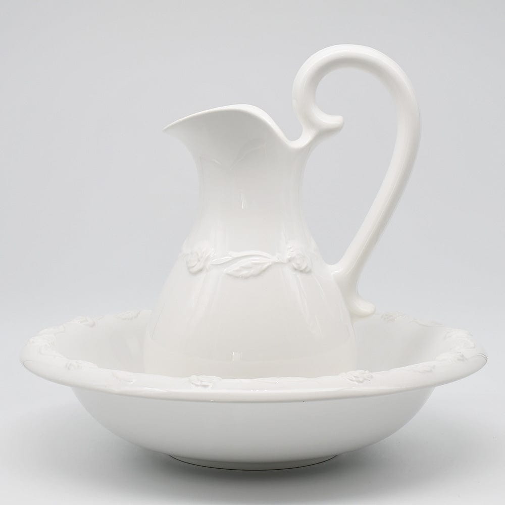 luisa-paix-o-cruche-et-bassine-toilette-blanc image 1