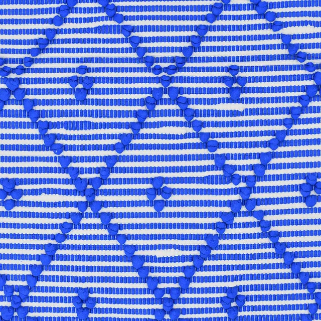 luisa-paix-o-linge-de-maison-tapis-100x50-bleu-blanc-antid-rapant image 1