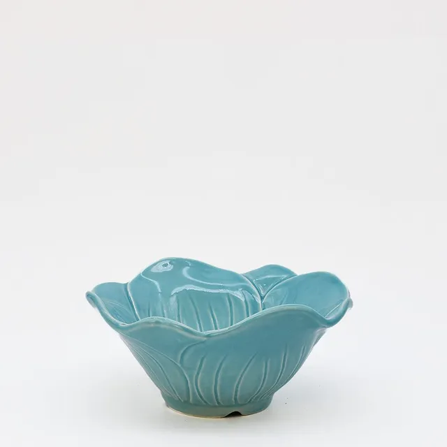 luisa-paix-o-papoila-saladier-c-ramique-turquoise-16-cm image 1