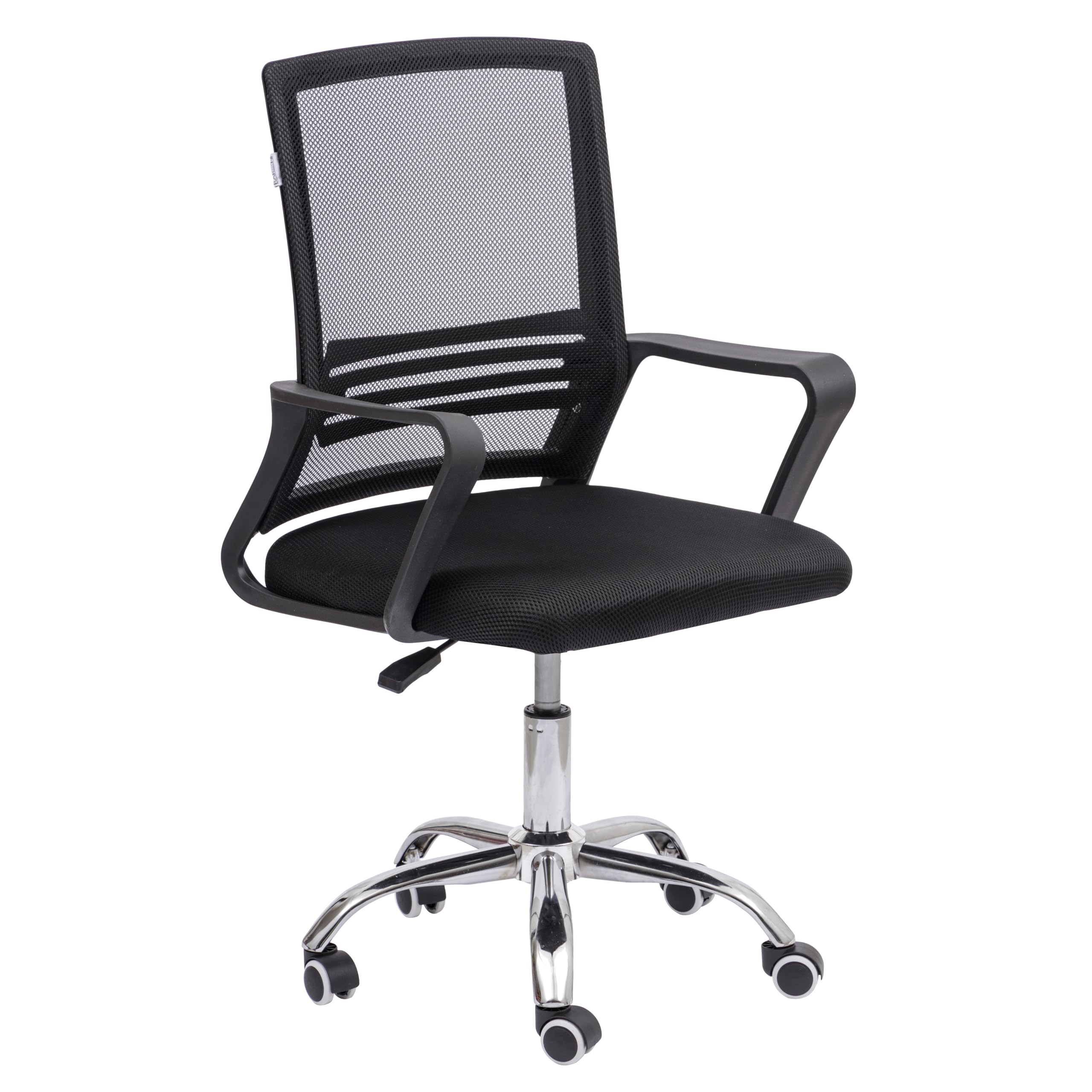 baroni-home-sedie-chaise-de-bureau-version-classique-noire image 1