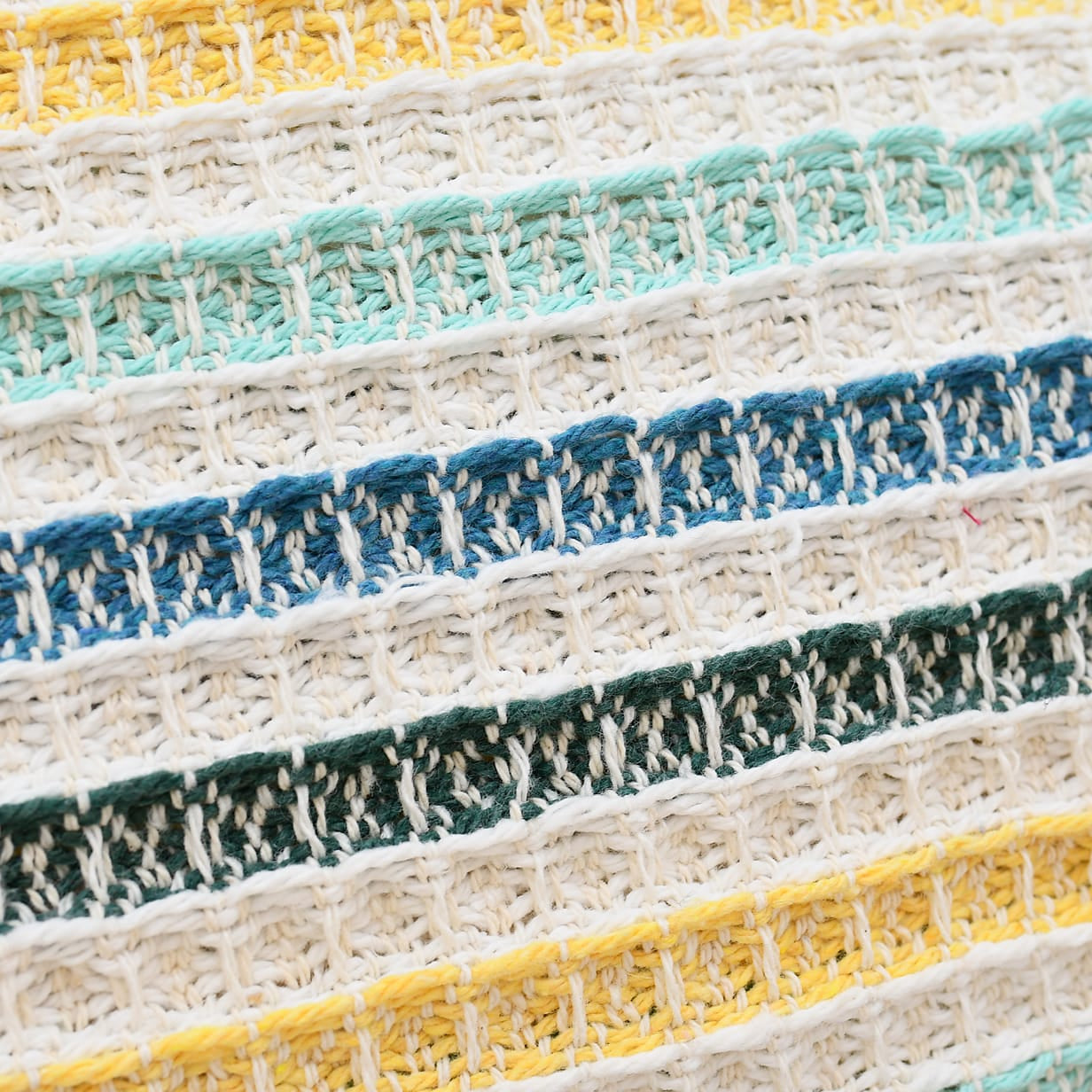 luisa-paix-o-plaid-couvre-lit-coton-turquoise-240x200cm image 4
