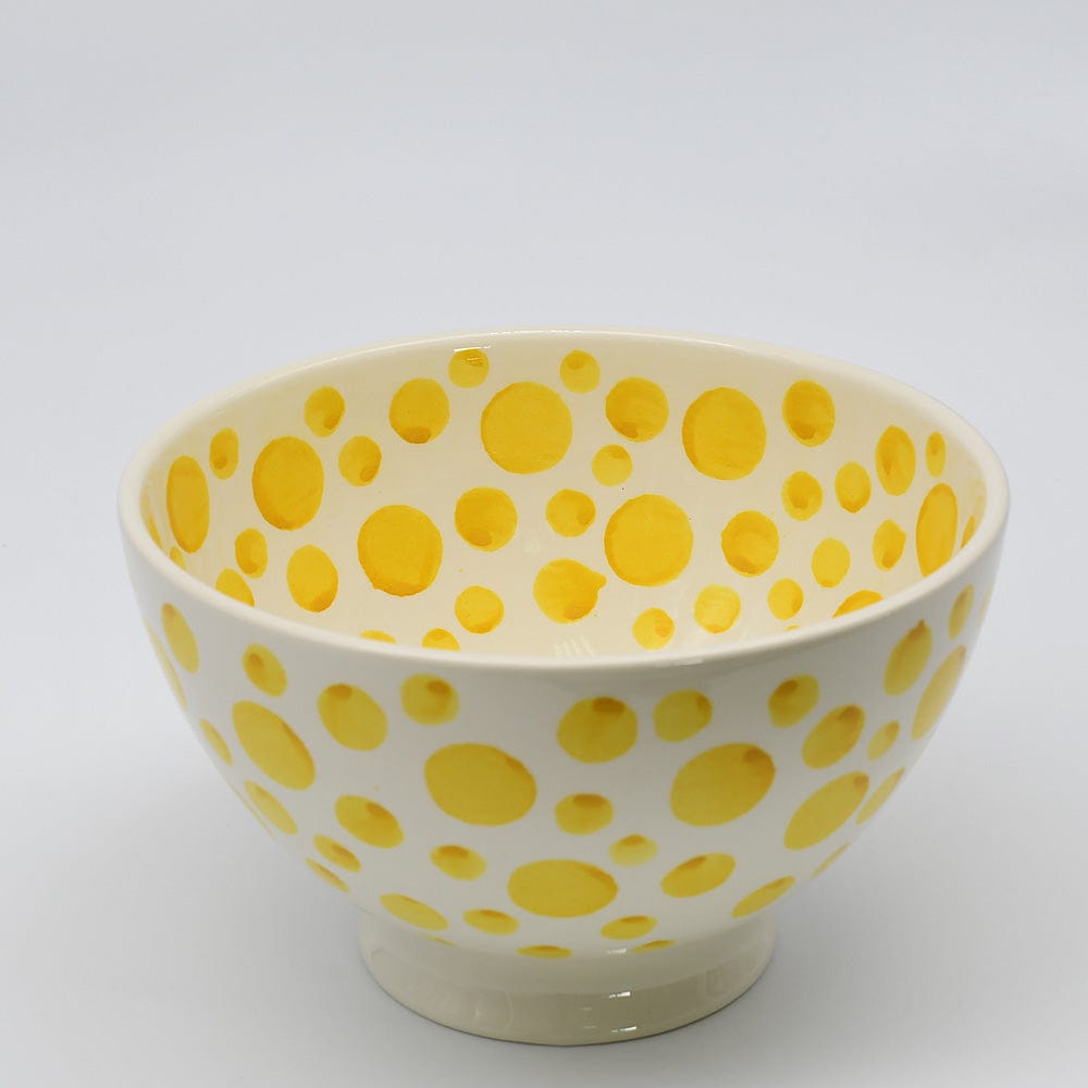 luisa-paix-o-saladier-pois-c-ramique-jaune-20-cm image 2