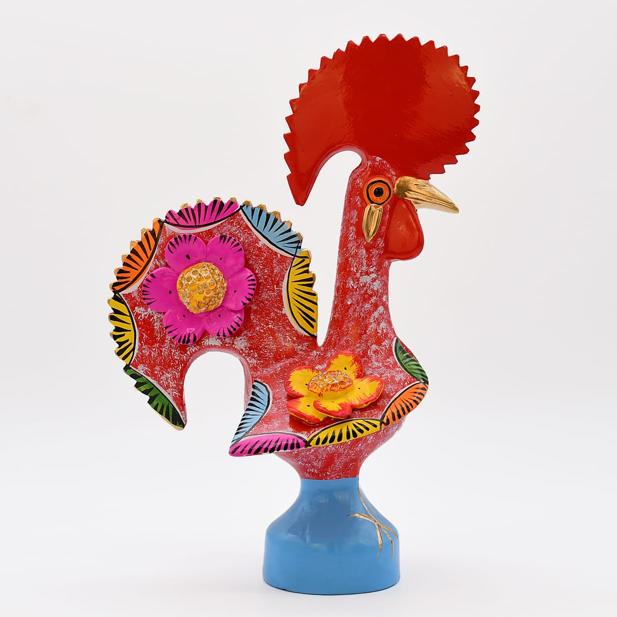 luisa-paix-o-coq-de-barcelos-25cm-rouge-figurine-d-co-portugaise image 3
