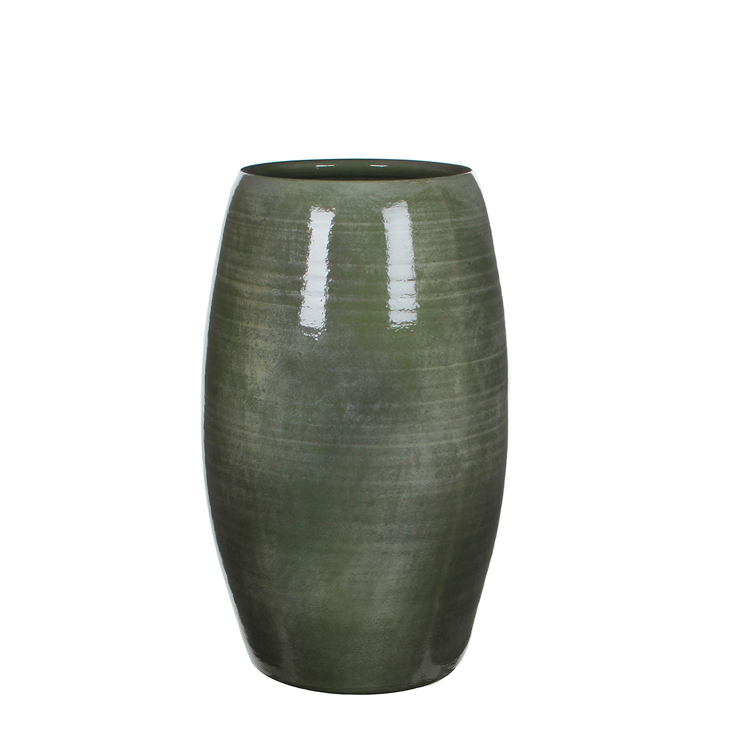 mica-decorations-lester-vase-rond-vert-50-x-30-cm image 1
