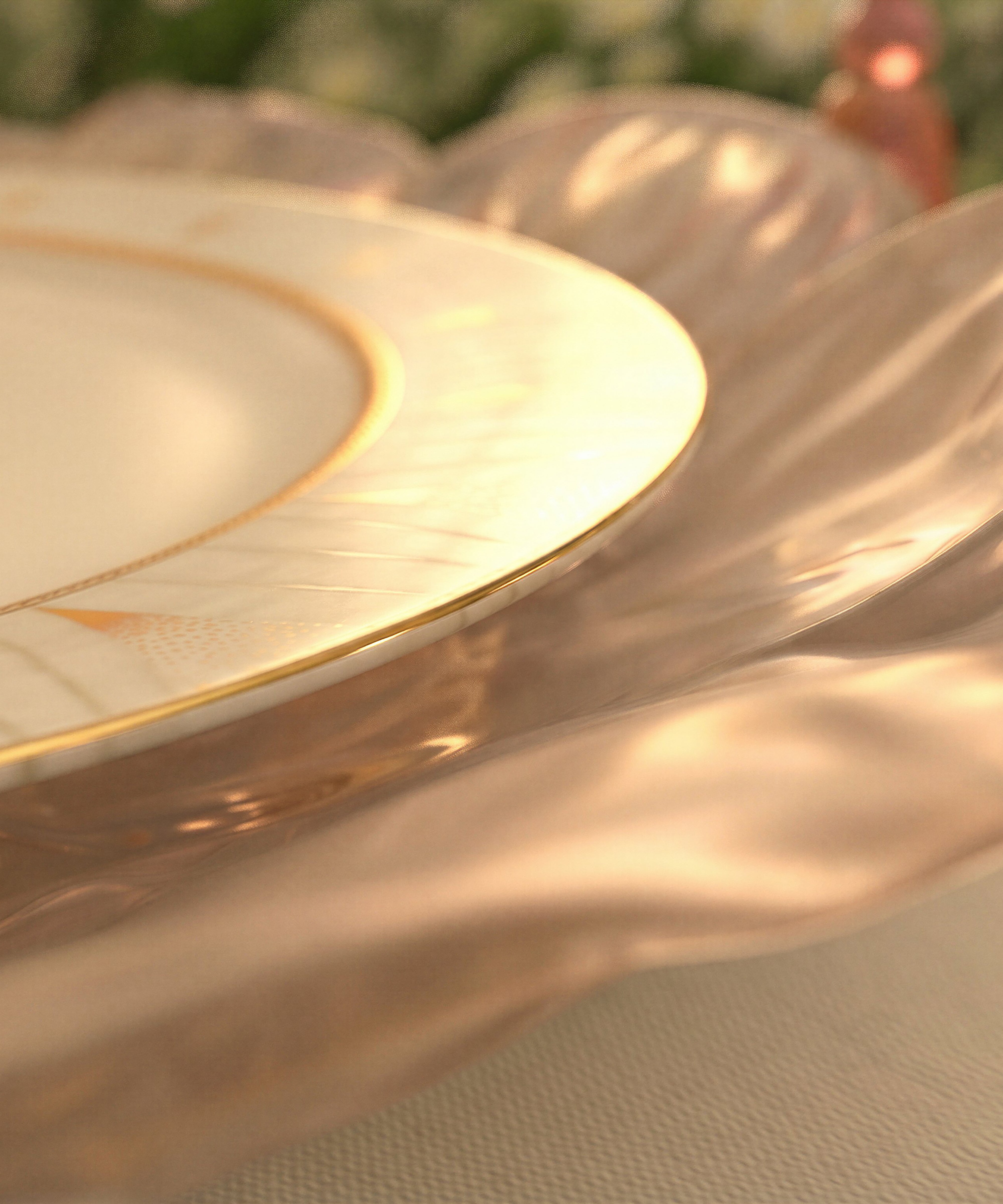 daum-or-d-abeille-coffret-2-assiettes-gastronomie-porcelaine image 4