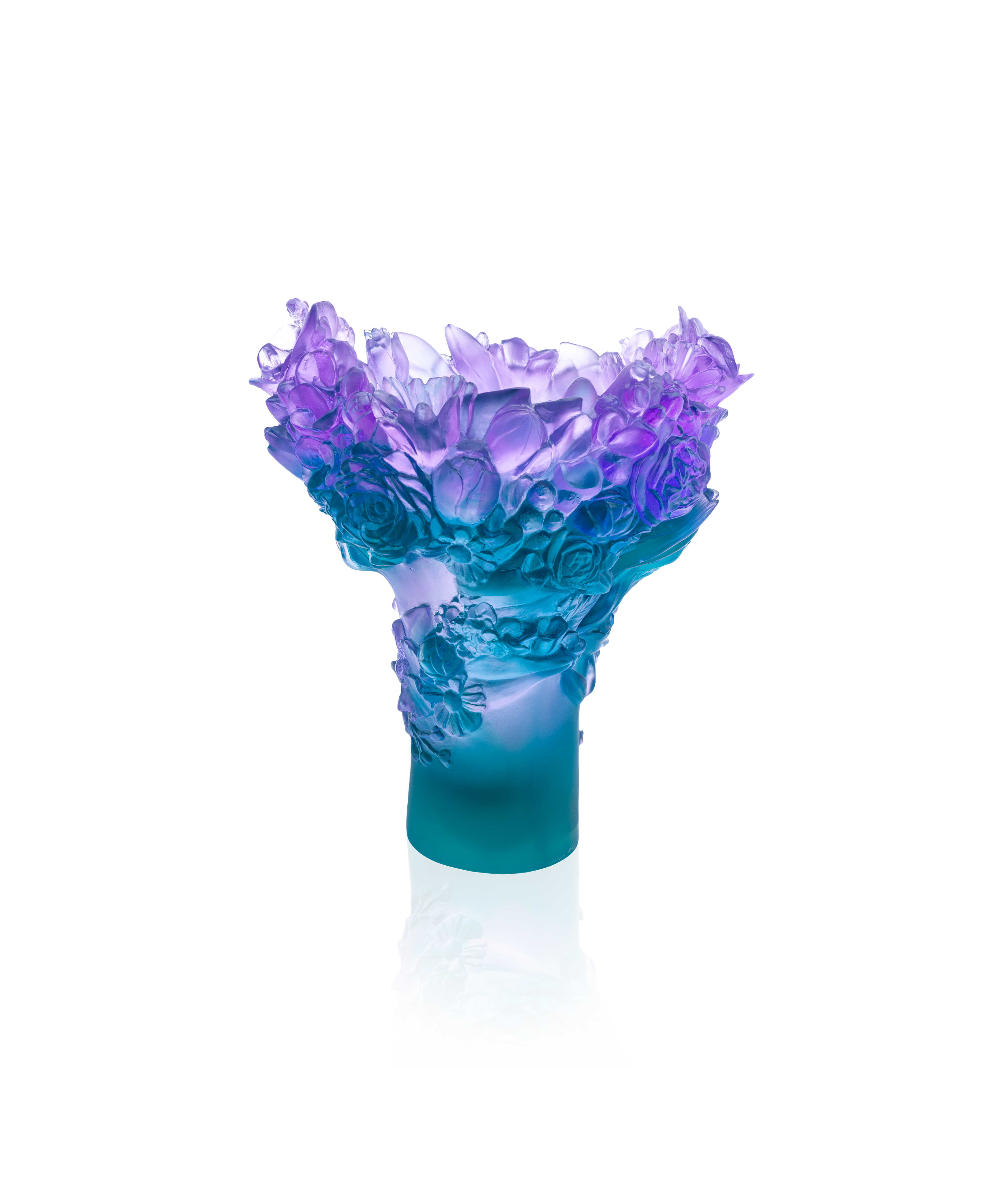 daum-univers-v-g-tal-sweet-garden-vase-moyen-mod-le-cristal image 1