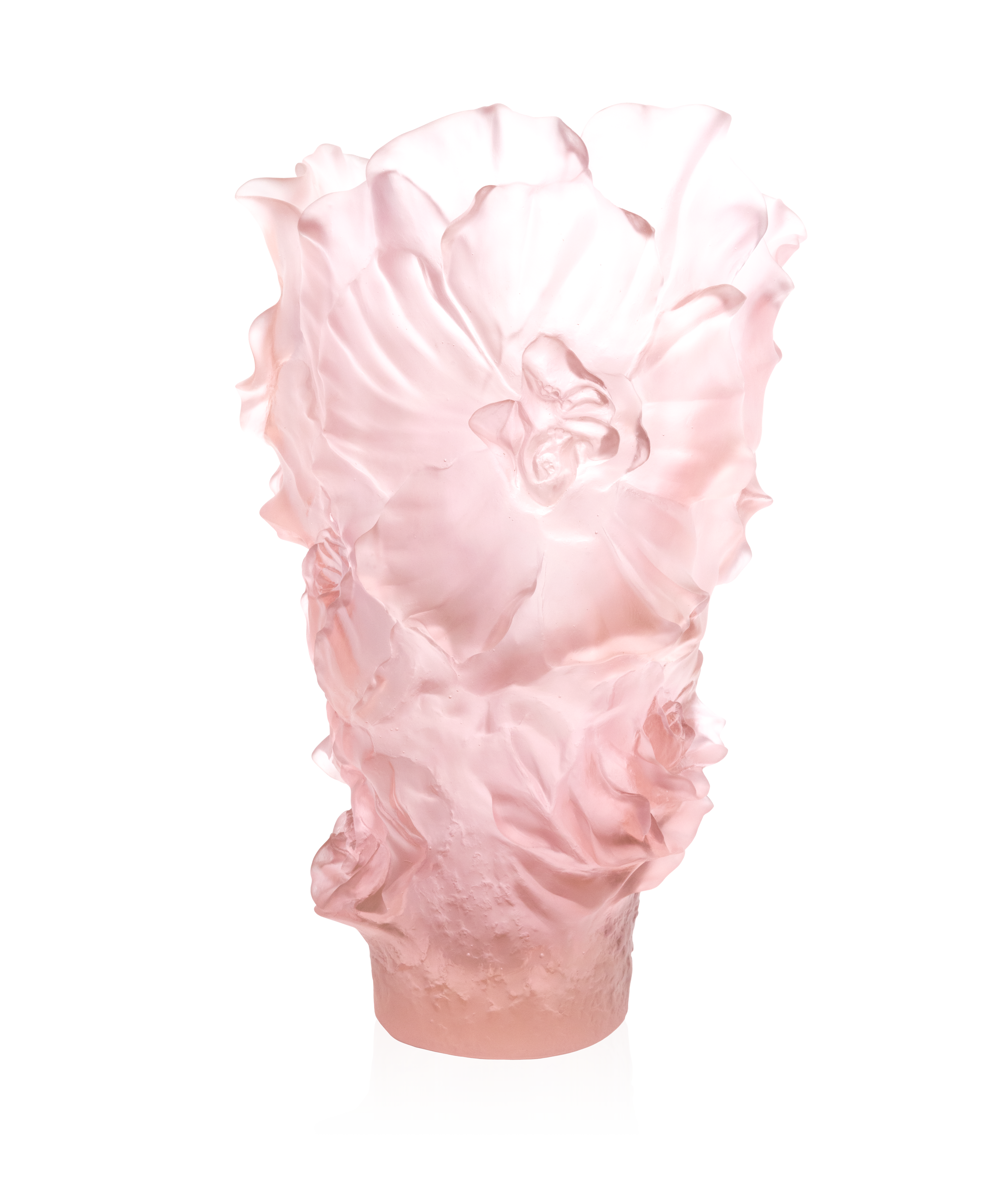 daum-univers-v-g-tal-camelia-vase-magnum-rose-99-ex-cristal image 3