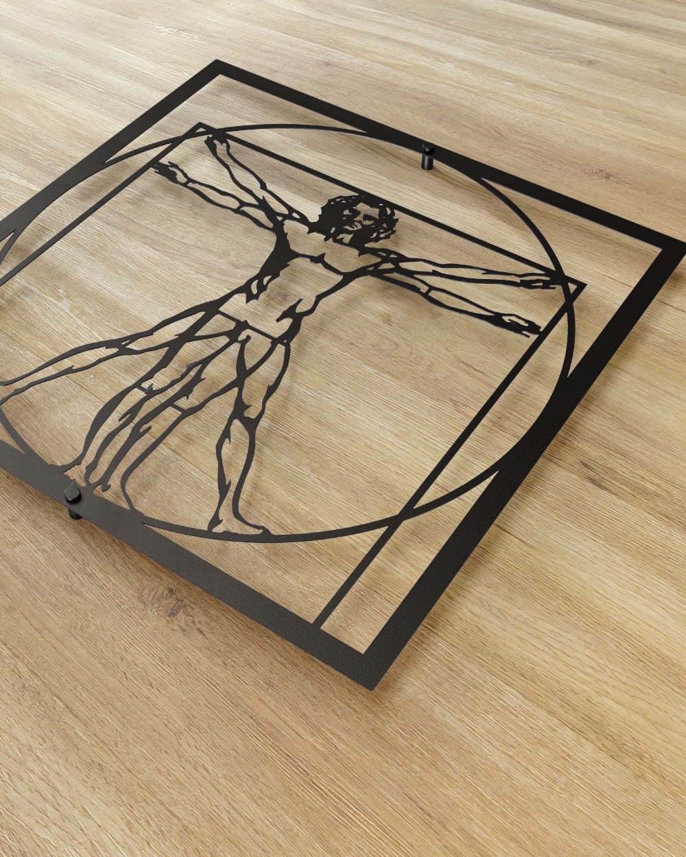 je-suis-art-tableaux-l-homme-vitruve-tableau-m-tal-vinci image 3