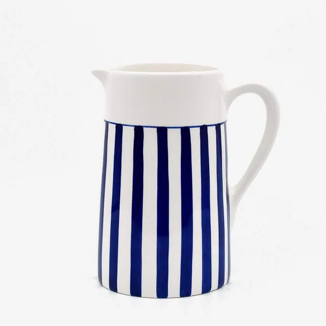 luisa-paix-o-costa-nova-mar-carafe-bleue-cobalt-1-l image 1
