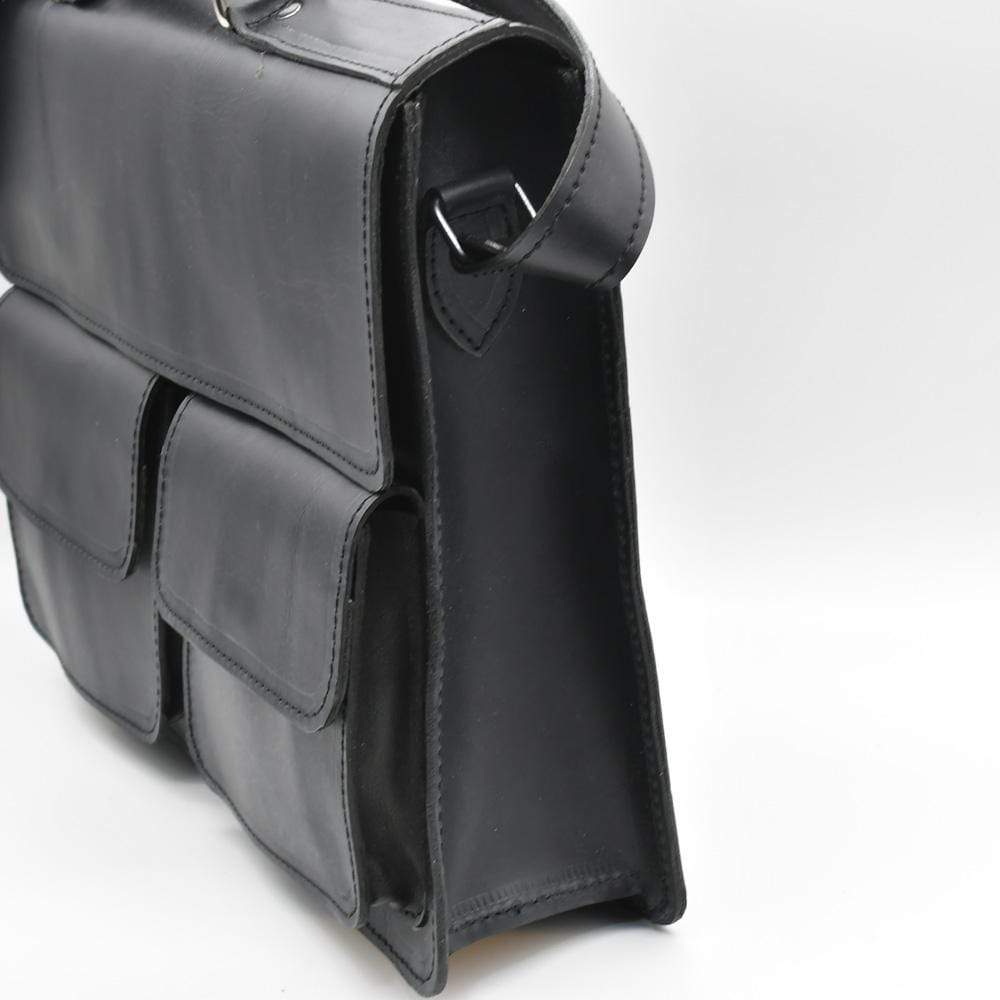 luisa-paix-o-cartable-cuir-noir-40cm-bandouli-re image 2