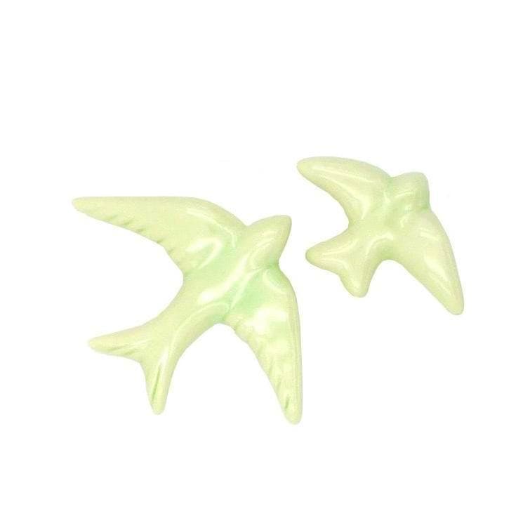luisa-paix-o-hirondelle-hirondelle-en-c-ramique-verte-14-cm image 5