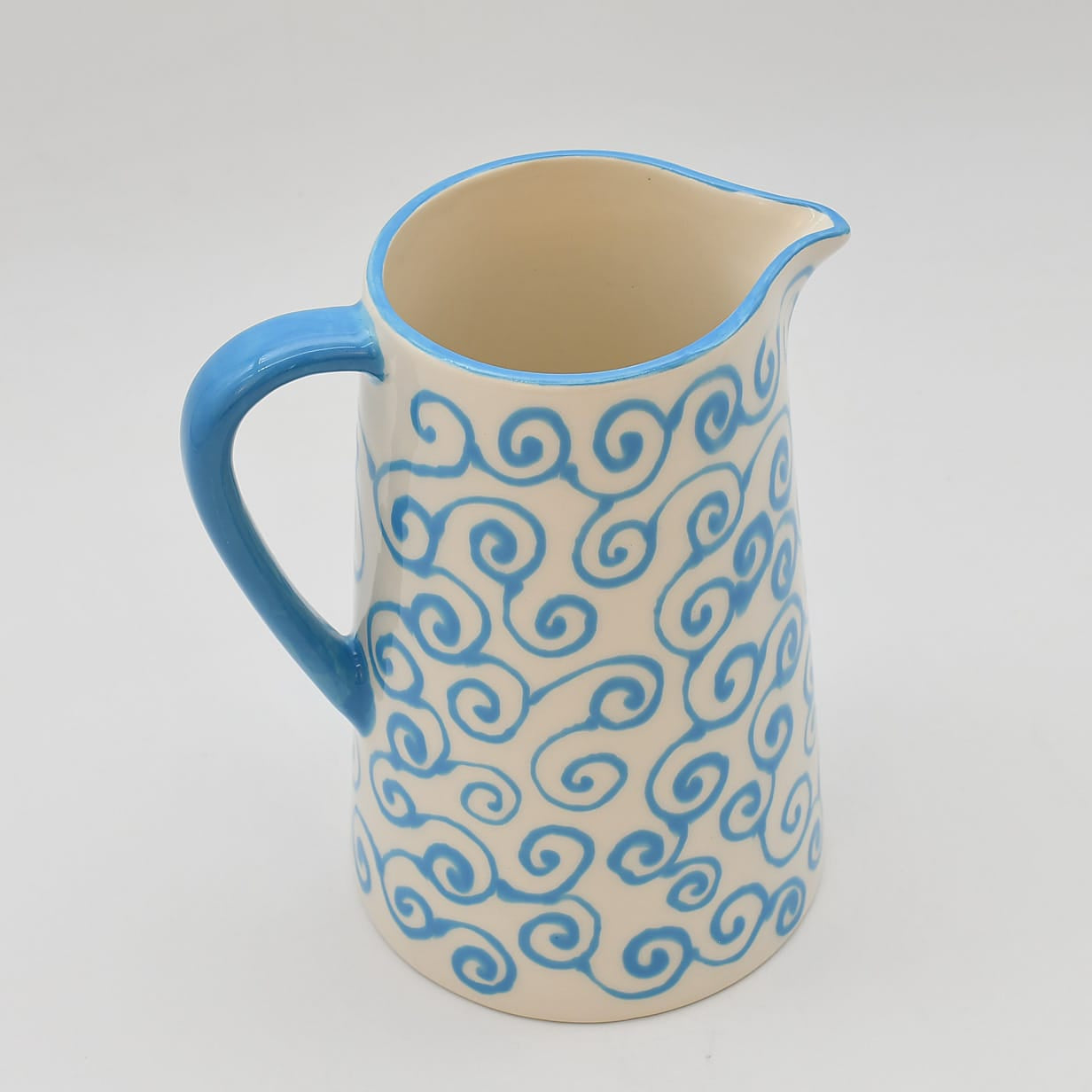 luisa-paix-o-redemoinho-carafe-c-ramique-turquoise-1l image 4