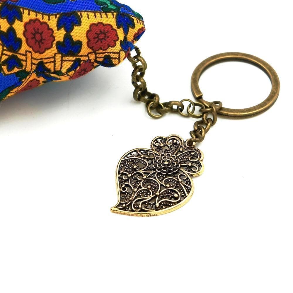 luisa-paix-o-cora-o-viana-porte-cl-s-c-ur-bleu-10-cm-laiton image 2