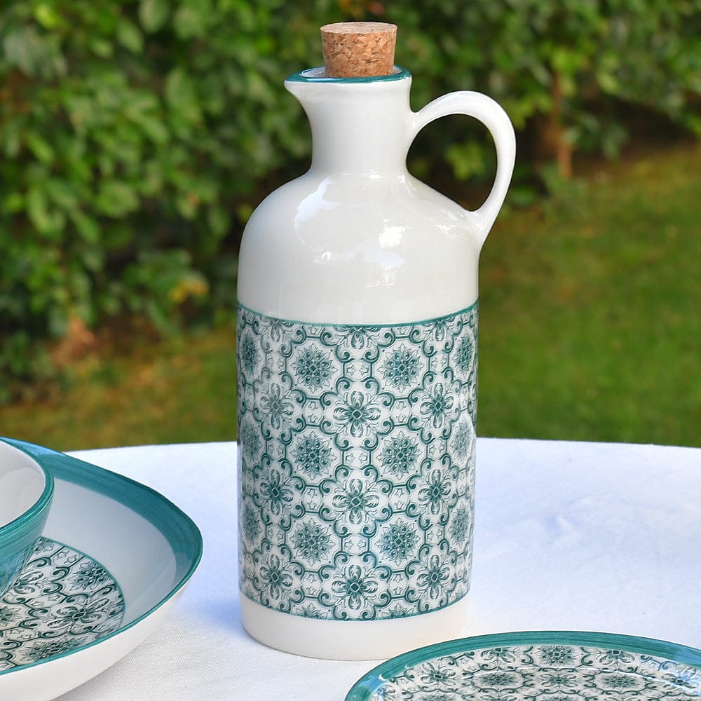 luisa-paix-o-padr-o-carafe-huile-c-ramique-verte-500-ml image 3