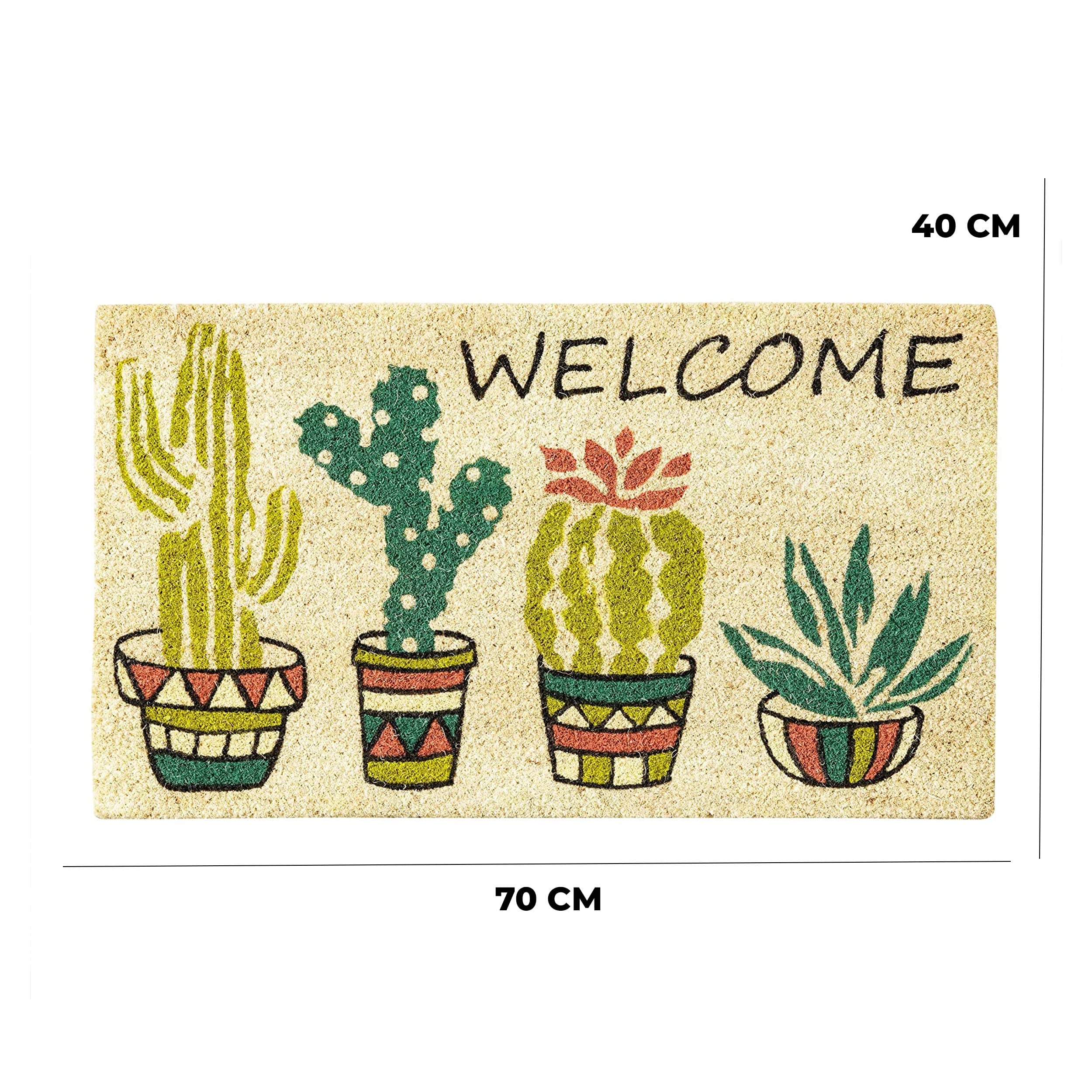 baroni-home-tessile-casa-paillasson-coco-cactus-welcome-70x40-cm image 2