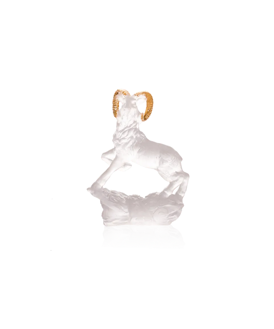 daum-horoscope-ch-vre-sculpture-blanc-et-or-128ex image 1