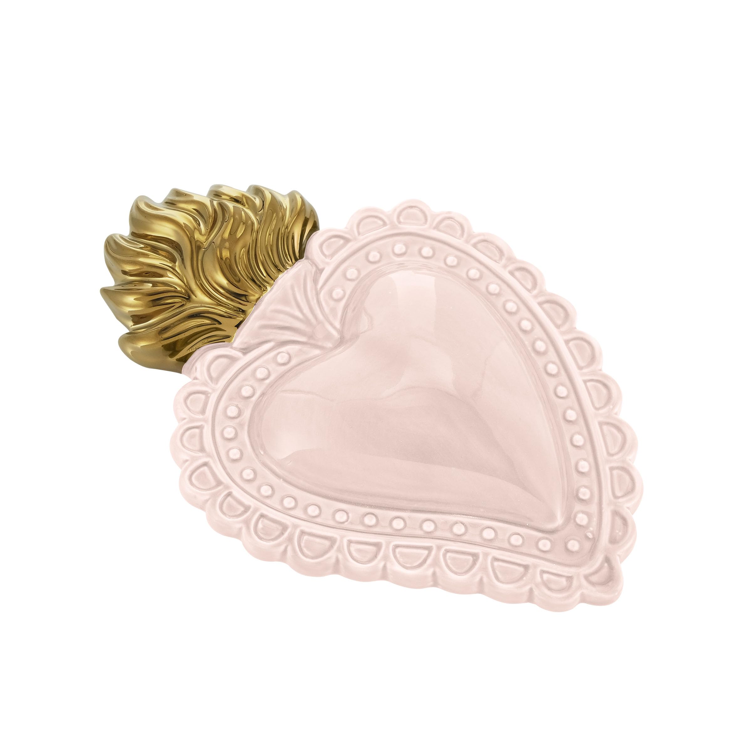 baroni-home-decorazioni-ex-voto-c-ur-c-ramique-rose-poudr image 1