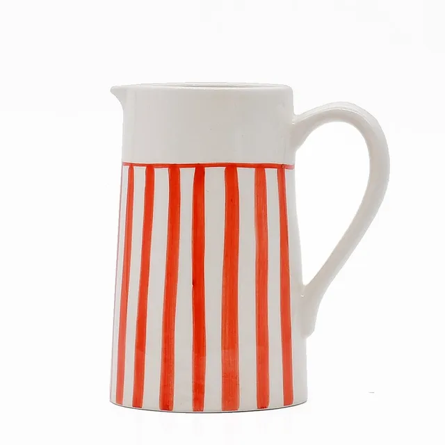 luisa-paix-o-costa-nova-mar-carafe-1-l-rouge-ray-e image 1