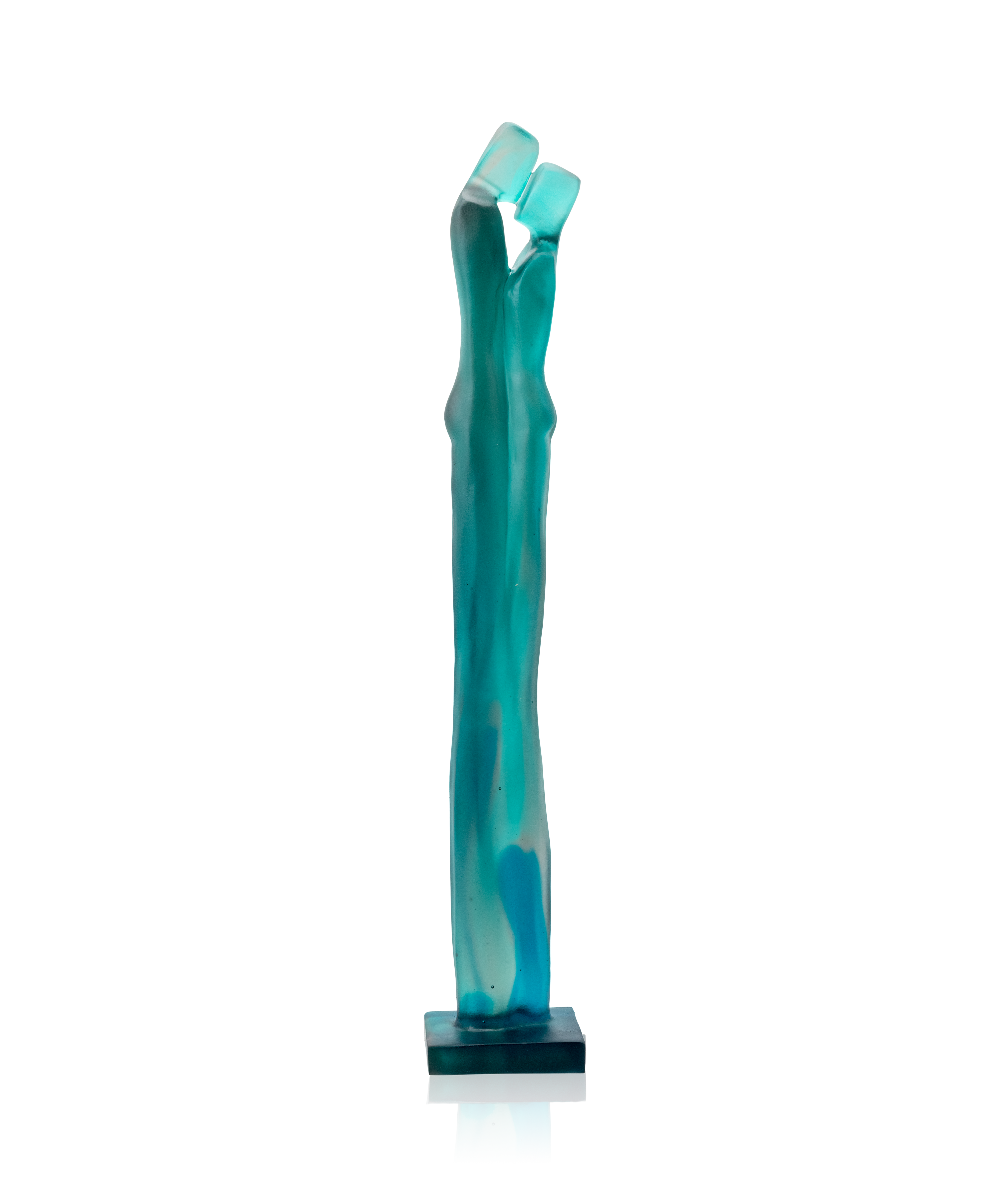 daum-univers-f-minin-d-part-bleu-vert-bonnel-sculpture-175-ex image 1
