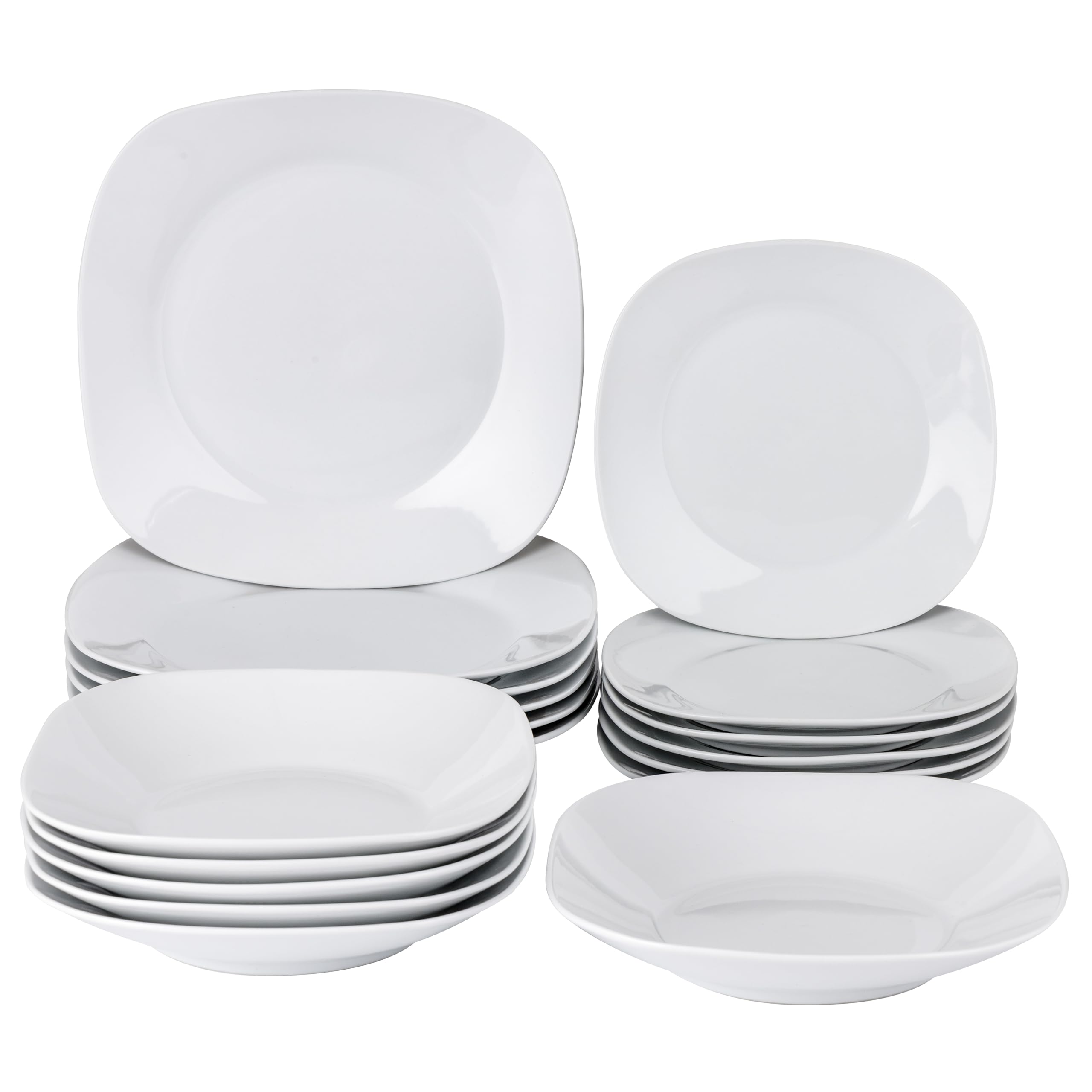 baroni-home-cucina-service-assiettes-porcelaine-lotus-18-pi-ces image 7