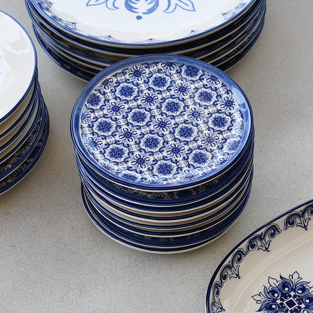 luisa-paix-o-assiette-padr-o-bleue-12-cm-c-ramique image 4
