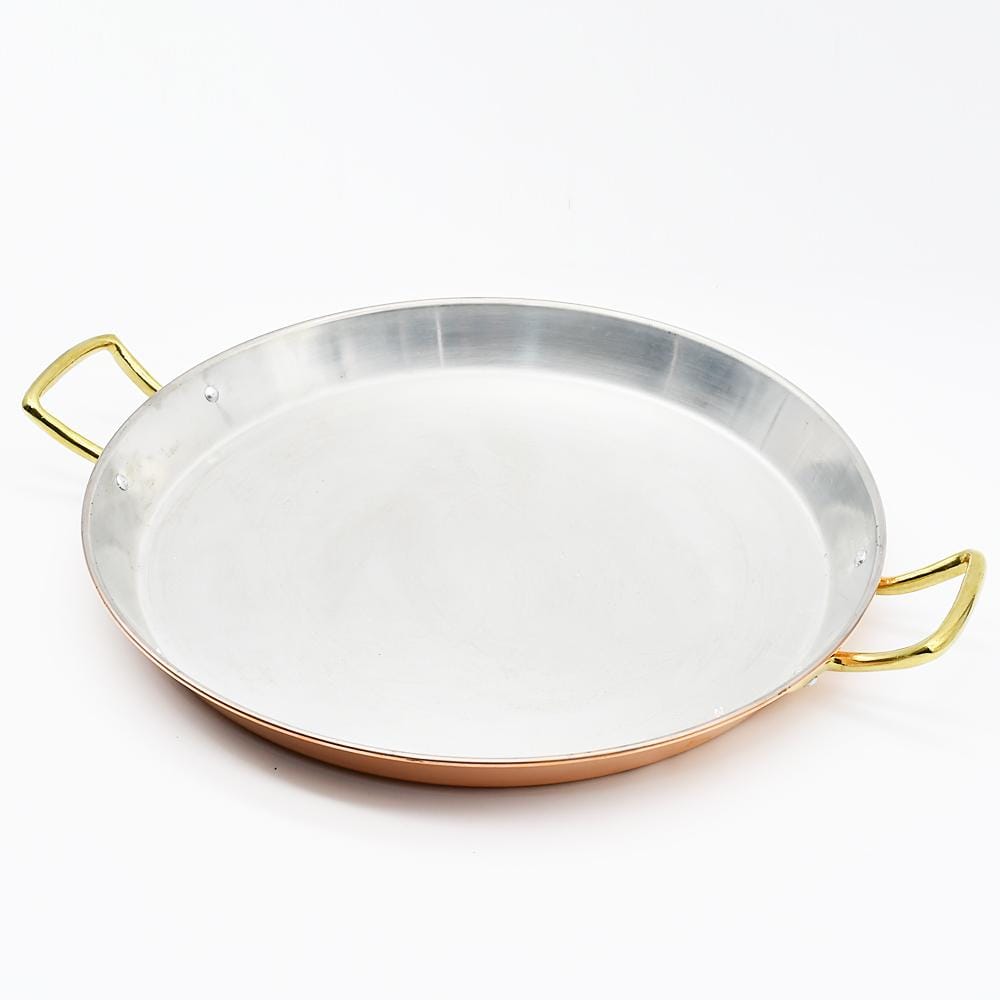 luisa-paix-o-plat-paella-cuivre-inox-35-cm-gaz-four image 2
