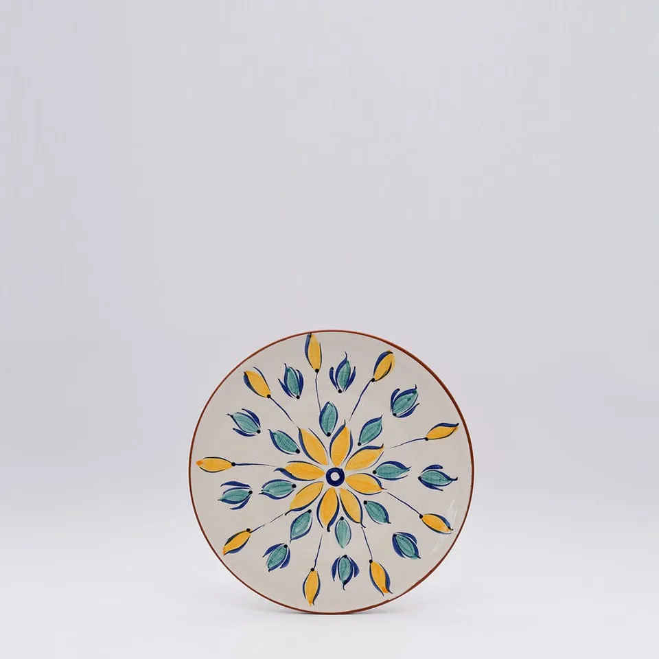 luisa-paix-o-vaisselle-assiette-terre-cuite-15cm-jaune image 1