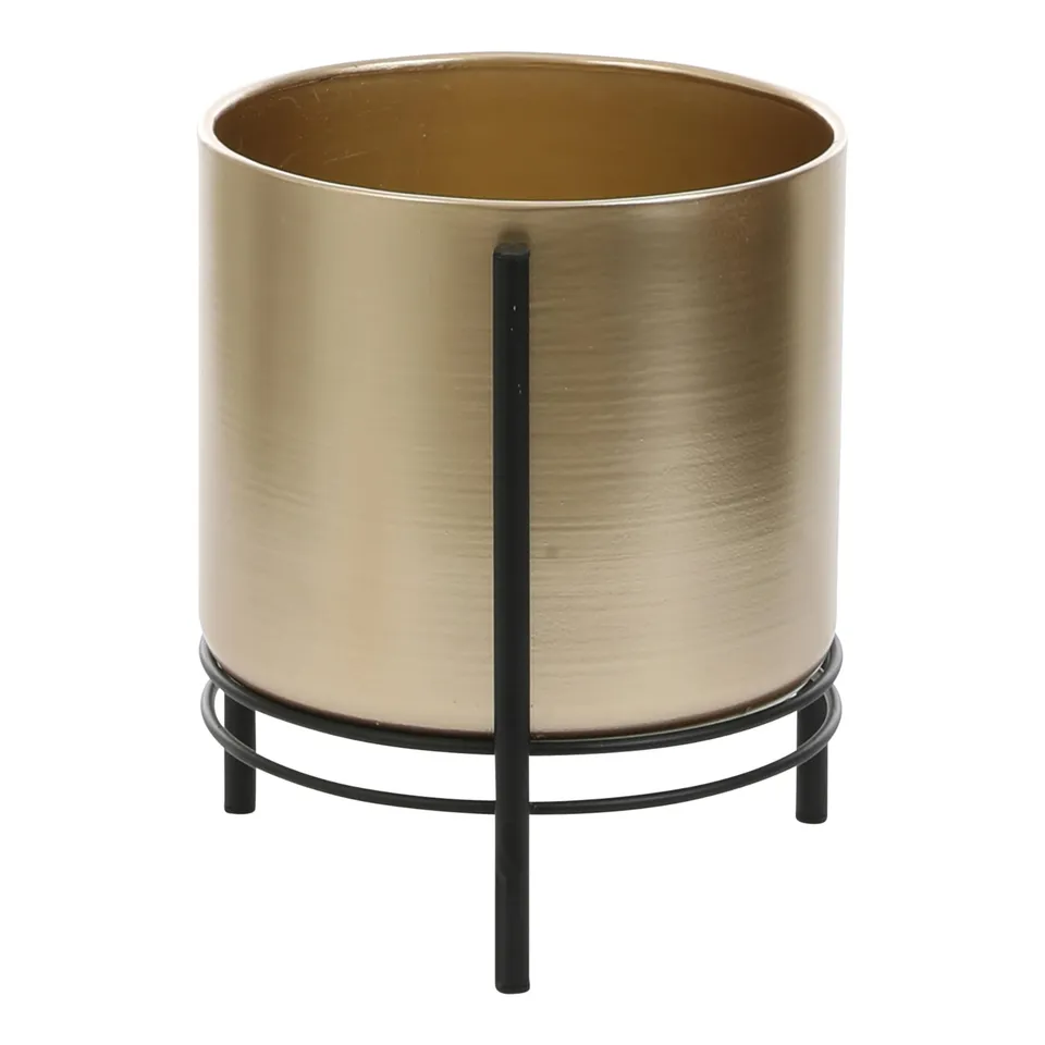 mica-decorations-sverre-pot-support-or-29x25cm-noir image 1