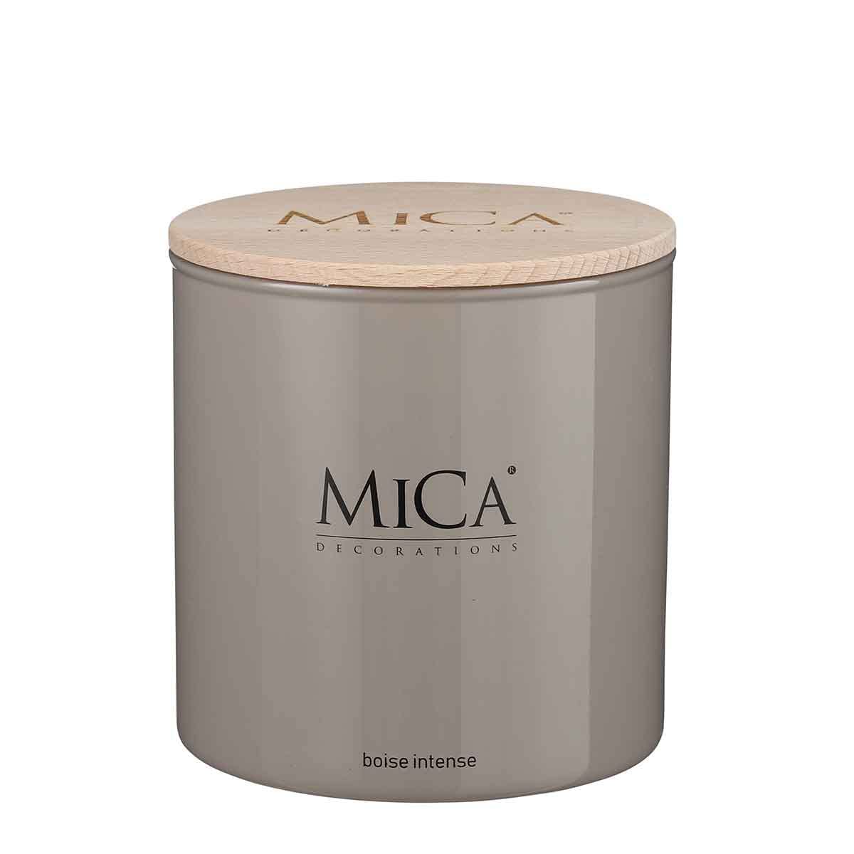 mica-decorations-bois-intense-bougie-parfum-e-verre-12-cm image 1