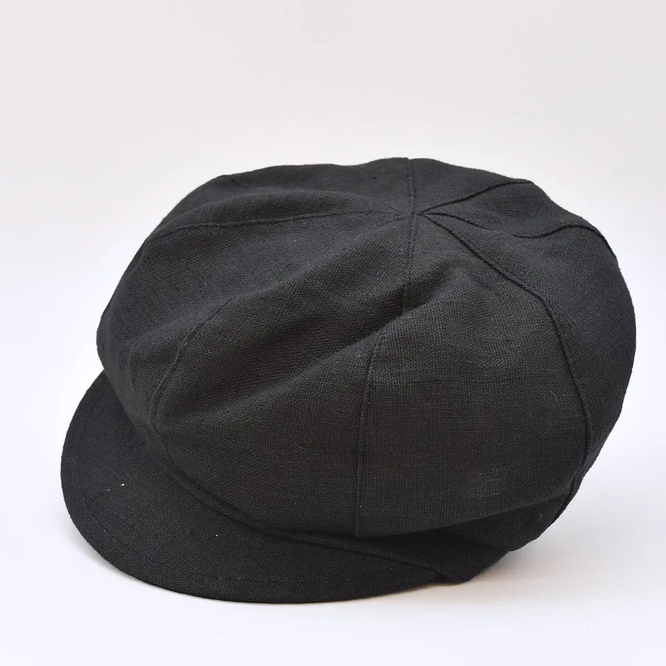 luisa-paix-o-gavroche-lin-noir-55-61cm-fait-main image 1