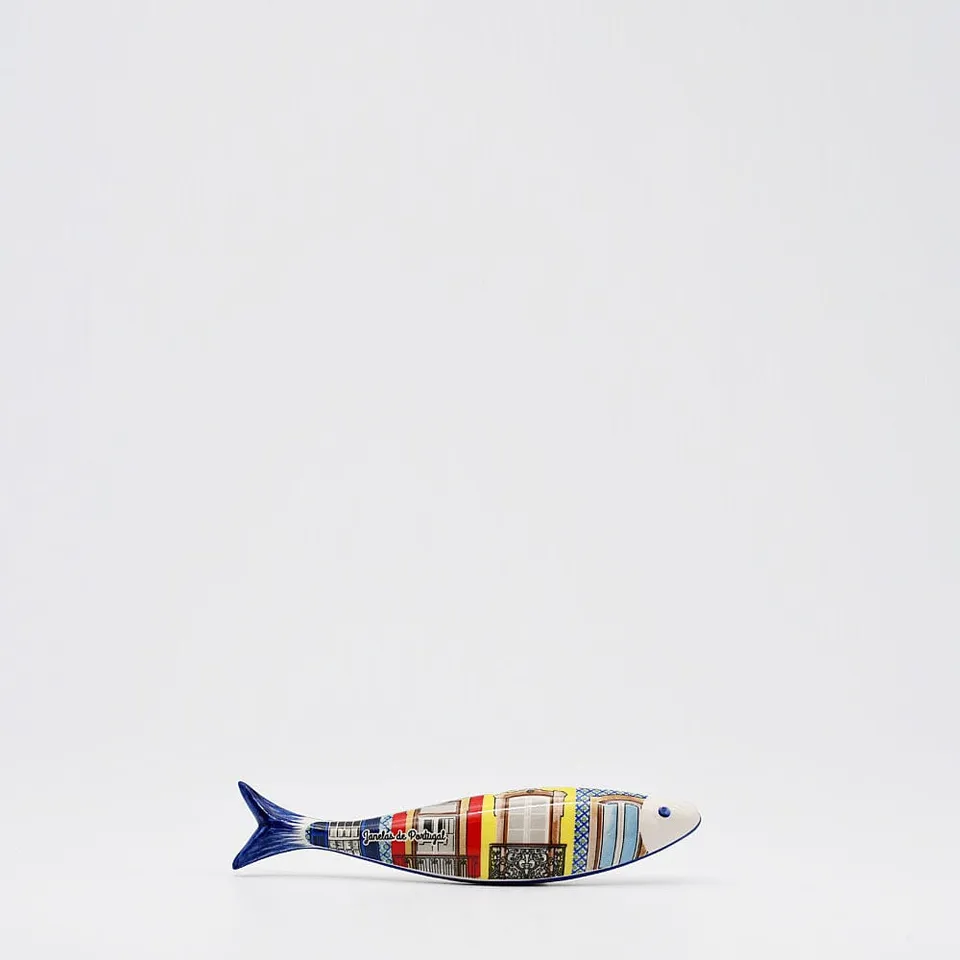 luisa-paix-o-d-coration-sardine-c-ramique-janelas-15cm-motifs image 1
