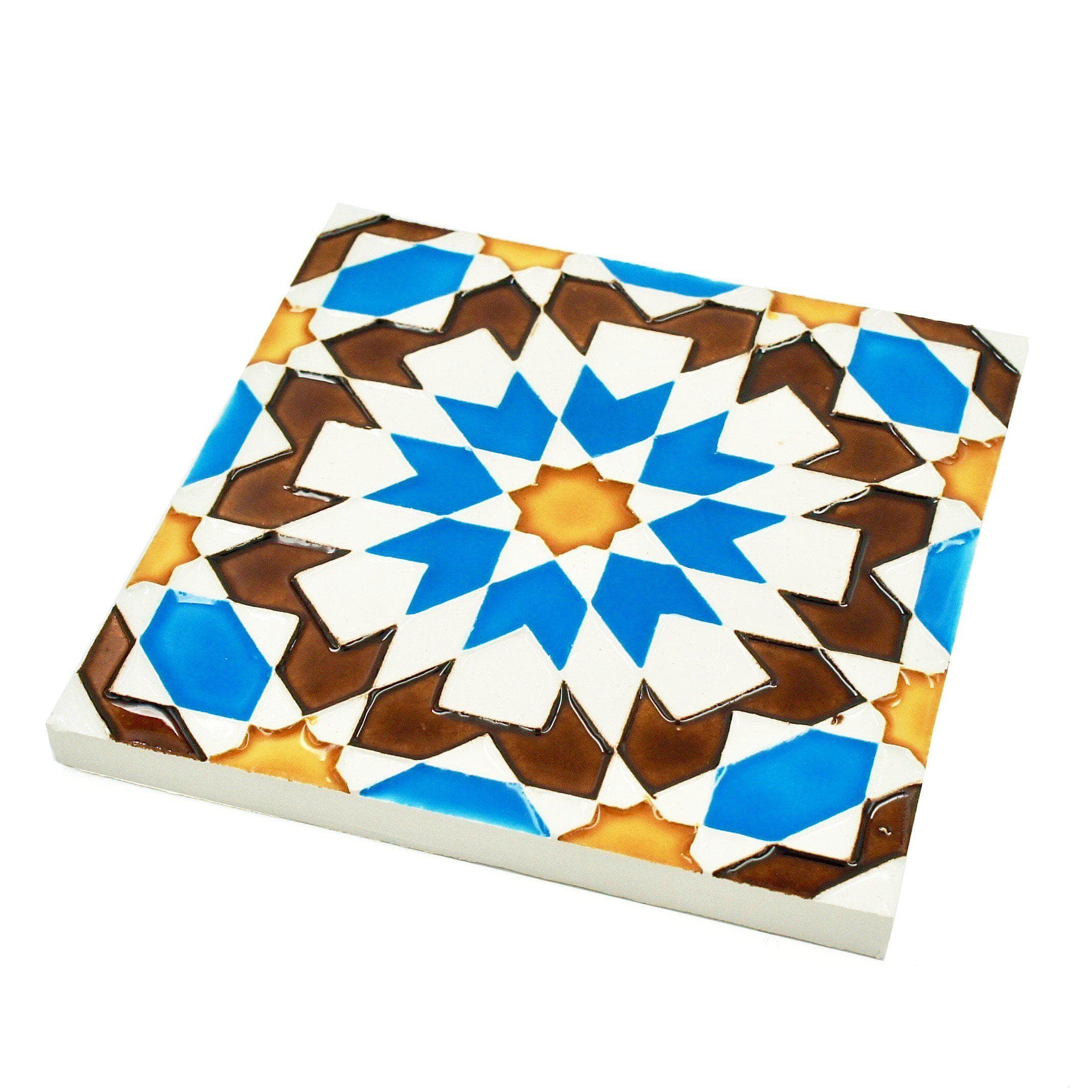 luisa-paix-o-azulejos-azulejo-hispano-maure-14x14cm-carreau-relief image 6
